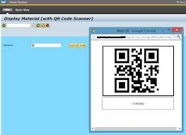 How to scan qr code on screen. Create Qr Barcode Scanner Function In Sap Screen Personas Sap Blogs