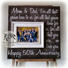 Parents Anniversary Gift 50th Anniversary Gifts By Thesugaredplums 50th Anniversary Gifts Anniversary Gifts For Parents Anniversary Frame