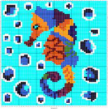 Free and open source bead pattern maker perler. Seahorse Stitch Fiddle Stitch Cross Stitch Cross Stitch Pattern Maker