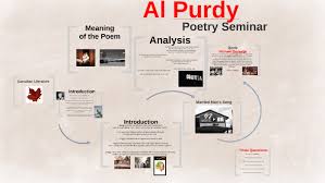 Beowulf click to see the. Al Purdy Can Lit Seminar On Poetry By Jadyn Anderson