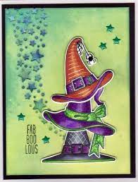 Simon Says Stamp If The Hats Fits Halloween Witch Hats Halloween Cards Halloween Witch Cards Halloween Paper