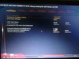 The gigabyte ab350m gaming 3 is compatible with amd's new raven ridge cpu's since the last bios update dated 02/13. Amd Ryzen 5 2400g Ubertakten Computerbase Forum