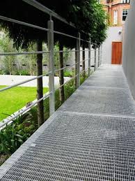 Yorkton The Landscape Architect Exterior Stairs Metal Deck Modern Landscaping