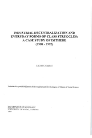 Check spelling or type a new query. A Case Study Of Isithebe Ukzn Researchspace