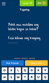 Whether you have a science buff or a harry potter fa. Ulol Tagalog Logic Trivia Android Download Taptap