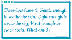 Three Lives Riddle Riddles Com