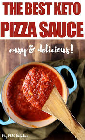 Low Carb Keto Pizza Sauce Pizza Sauce Homemade Pizza Sauce Keto Pizza Sauce