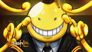Download Koro Sensei striking a pose in Assassination Classroom Wallpaper |  Wallpapers.com