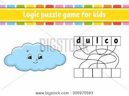 They can be used in an esl conversation or writing class. Logic Puzzle Game Vector Photo Free Trial Bigstock
