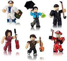 Amazonsmile Roblox Champions Of Roblox Six Figure Pack Toys Games Roblox Indoor Toys Collection