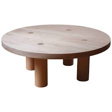 Maybe you would like to learn more about one of these? Contemporary Wood Column Coffee Table In White Oak By Fort Standard For Sale At 1stdibs