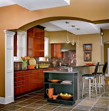 Small kitchen design for small space. Open Kitchen Layouts Better Homes Gardens