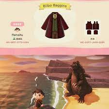 514 Likes 1 Comments Acnh Custom Design Codes Ac Customdesigns On Instagram Bilbo Baggins Coat Animal Crossing Game Animal Crossing Animal Crossing Qr