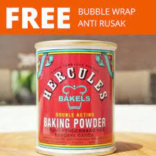 Maybe you would like to learn more about one of these? Baking Powder Hercules Double Acting Canned Packaging 110gr Shopee Malaysia