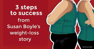 The condition as cautioned by specialists undermined her newly discovered percolating singing vocation and the star was not ready to witness that. 3 Steps To Success From Susan Boyle S Weight Loss Story