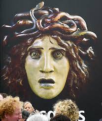 Bad Hair Day at d'Orsay Museum, Paris. Photograph by Joe Schofield