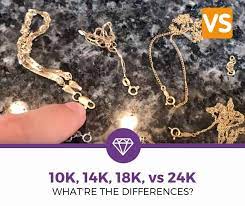 24k gold, elemental gold or pure gold, is only soft compared to its alloys (22k, 18k, and 14k). Compared 10k 14k 18k Vs 24k Gold What S Best Learningjewelry Com