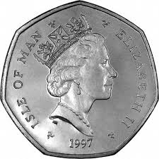 Still a good coin for the collection. Manx Fifty Pence Coins