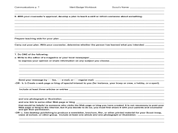 Requirements for the snow sports merit badge: Sports Merit Badge Worksheet Nidecmege