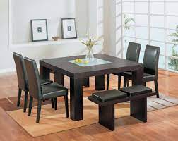 Global Furniture Usa G020 Wenge Dining Set Gf G020dt Set At Homelement Com Square Dining Room Table Dining Room Furniture Sets Global Furniture
