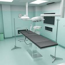 Surgery Room 3d Model Hospital Interior Design Hospital Interior Hospital Design