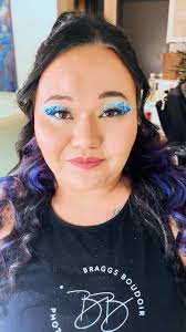 Working with @Makana Moon✨💖 and @Braggs Boudoir today! #blue #gem #makeup  #beautiful #mua #pnw #portland #photography #oregon