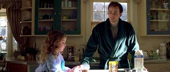 The family man movie was a blockbuster released on 2000 in united states. Nestle Quik And Crowley Milk Enjoyed By Makenzie Vega Nicolas Cage In The Family Man 2000