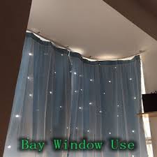 Buy the latest styles of room divider curtain track in the market available on alibaba.com. Amazon Com Vrss Flexible Bendable Curved Ceiling Curtain Track 5 Meters 16 4 Ft For L Shape U Shape Bay Windows Shower Curtains Room Divider Diy Furniture Decor