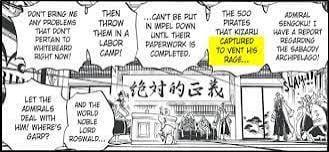 키자루 대장의 애매한 정의 - 꿈 없는 남자 (1090화 스포일러) : r/OnePiece