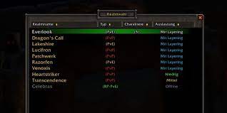 Transcendence is a level 87 monk ability. Wow Classic Transcendence Und Weitere Eu Realms Ohne Layer
