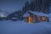 Beautiful Cabin In The Snow
