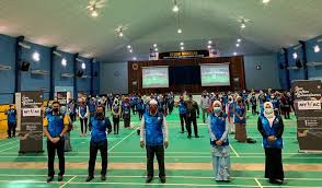 Jabatan kesihatan dan alam sekitar. 550 Sukarelawan Bantu Program Imunisasi Covid 19