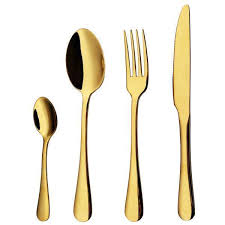 Product titleplastic flatware metallic gold cutlery (72 pack). Cutlery Flatware Set Pvd Gold Kej 454g Kej 454g Keywood International Inc