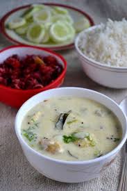 Maharashtrian Kadhi With Besan Bhajia Maharashtrian Recipes Cooking Food