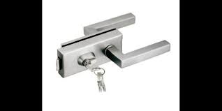 Mounting holes on center, witha latch assembly that fits a 3/4 in. Enox Glass Door Lock Epf 786 Glass Door Lock With Mortise Lock Handle