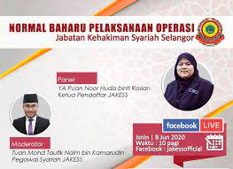 Tahap kepuasan pelanggan terhadap jabatan ini secara keseluruhan. Jabatan Kehakiman Syariah Selangor Jakess Hebahan Media Sosial Jakess Bersama Ya Puan Noor Huda Binti Roslan Ketua Pendaftar Jabatan Kehakiman Syariah Selangor Secara Langsung Menerusi Facebook Jakess Tajuk Normal