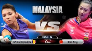 He's also known as the dark knight! Bernadette Szocs Vs Ding Ning R16 T2 Diamond Malaysia