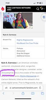 Cartoon Network Show Creator Kyle Carrozza Arrested On Child Pornography  Possession Charges : rFauxmoi