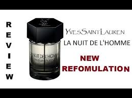 Fragrance Review Ysl La Nuit De L Homme Edt New Reformulation Youtube Fragrance Edt Ysl