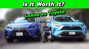 Es 300h fwd es 300h luxury fwd es 300h ultra luxury fwd. Wall Street Vs Main Street Hybrid Edition Lexus Nx Vs Toyota Rav4