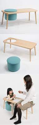 A Cool Stool Simple Seat That Turns Into A Child S Desk Kids Furniture Design Boy Decor Kids Furniture