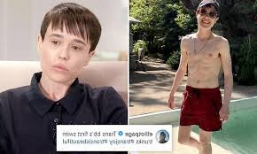 Man arrested after alleged motorway carjacking Trans Actor Elliot Page Shows Off Abs In His First Pair Of Swim Trunks Lifestyles Ns