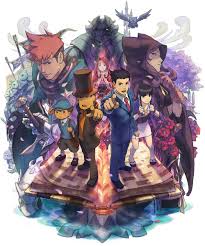 Box Art Professor Layton Vs Phoenix Wright Ace Attorney Professor Layton Phoenix Wright Layton