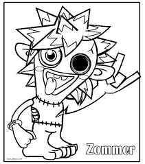 4 fancy moshi monsters coloring pages with moshi monsters coloring pages to print, moshi monsters coloring sheets. Printable Moshi Monsters Coloring Pages For Kids