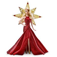 Barbie Collector 2017 Holiday Doll Blonde With Star Adornment Walmart Com Holiday Barbie Dolls Christmas Barbie Holiday Barbie