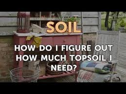 Use this topsoil calculator to find out how much topsoil you need to buy for your yard. How Do I Figure Out How Much Topsoil I Need Youtube