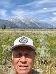 Jackson Hole Wyoming,,, filming the Video for our 1st #1 song No Doubt  about It 29yrs ago-Today!!!! Grand Teton, The black and White was through  the window of the cabin that my
