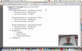 This is also due to osmosis, but in the opposite direction. Osmosis Lab Report Instructions Youtube