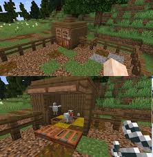 Action figures, building sets, character shop, dolls Minecraft Chicken Coop Design