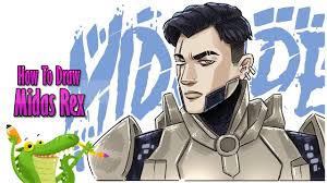 Experiment with deviantart's own digital drawing tools. How To Draw Midas Rex Fortnite Youtube